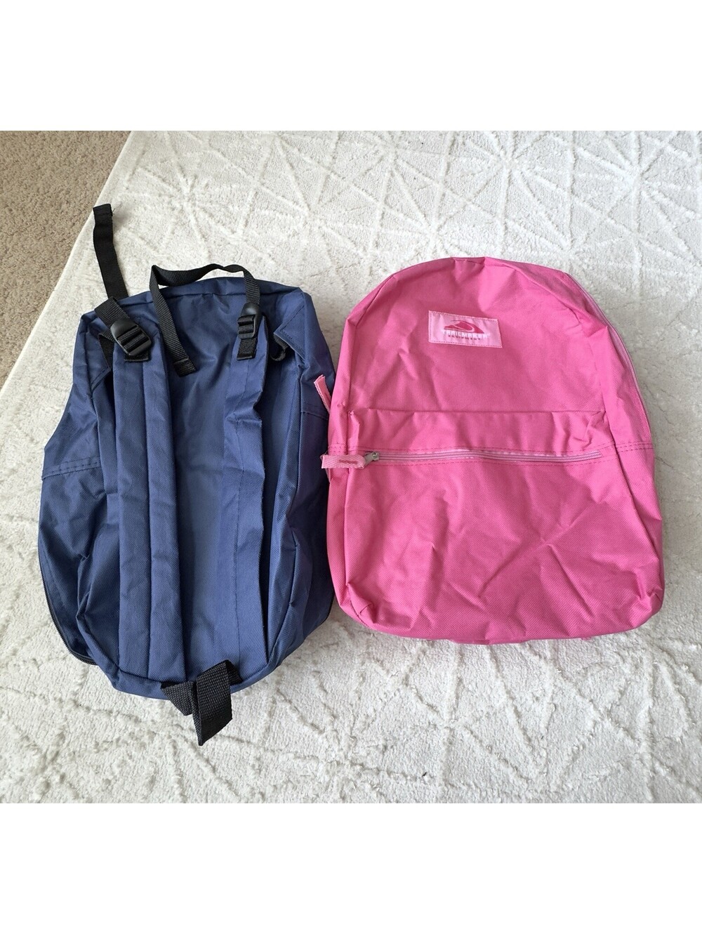 Trailmaker Backpack Lot of 2 Blue Pink School Travel Daypack Book Bag New
